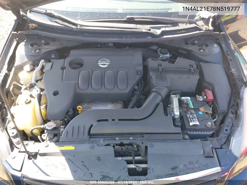 1N4AL21E78N519777 2008 Nissan Altima 2.5 S