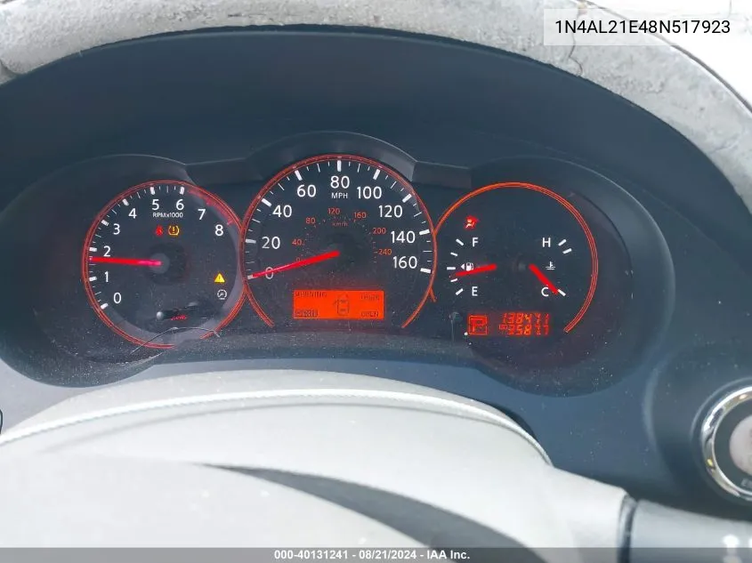 1N4AL21E48N517923 2008 Nissan Altima 2.5 S