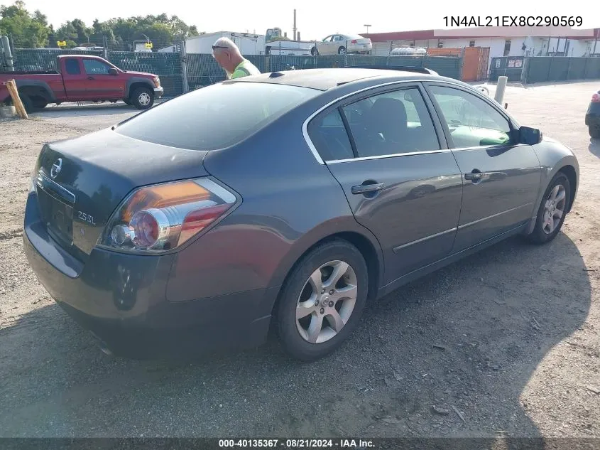 1N4AL21EX8C290569 2008 Nissan Altima 2.5 S