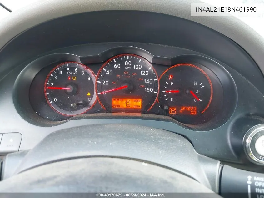 1N4AL21E18N461990 2008 Nissan Altima 2.5 S