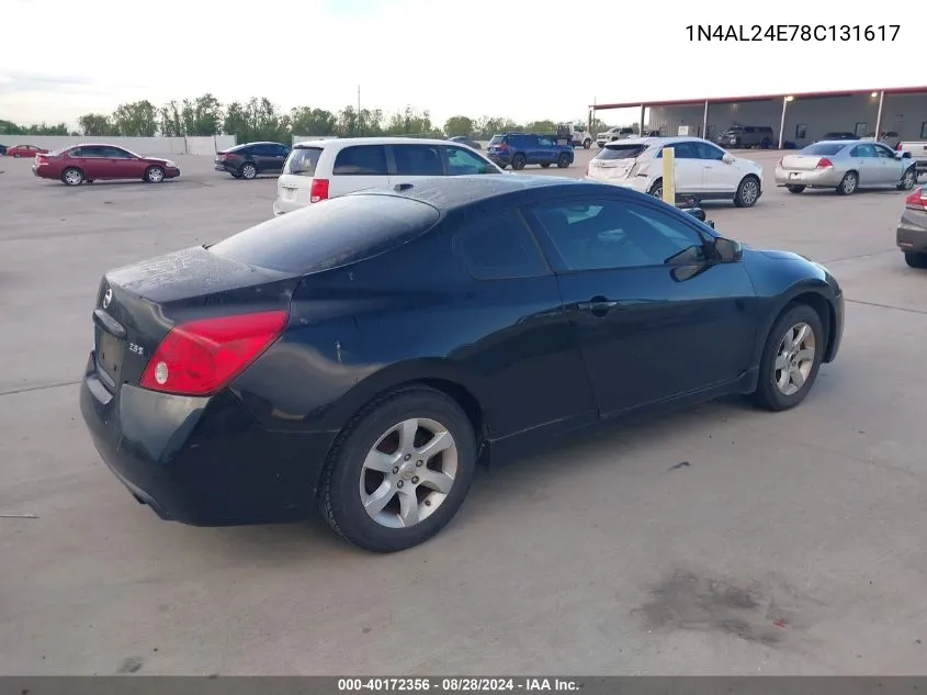 1N4AL24E78C131617 2008 Nissan Altima 2.5 S