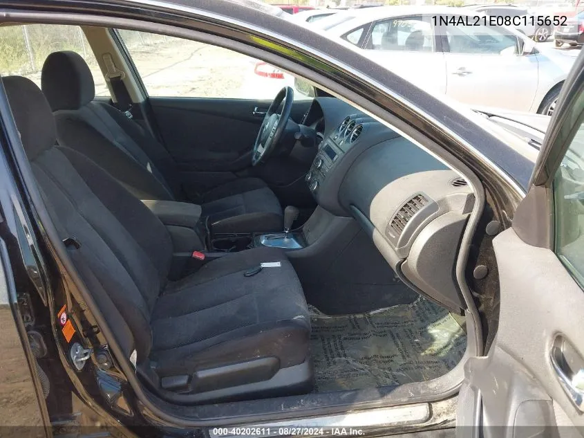 1N4AL21E08C115652 2008 Nissan Altima 2.5 S