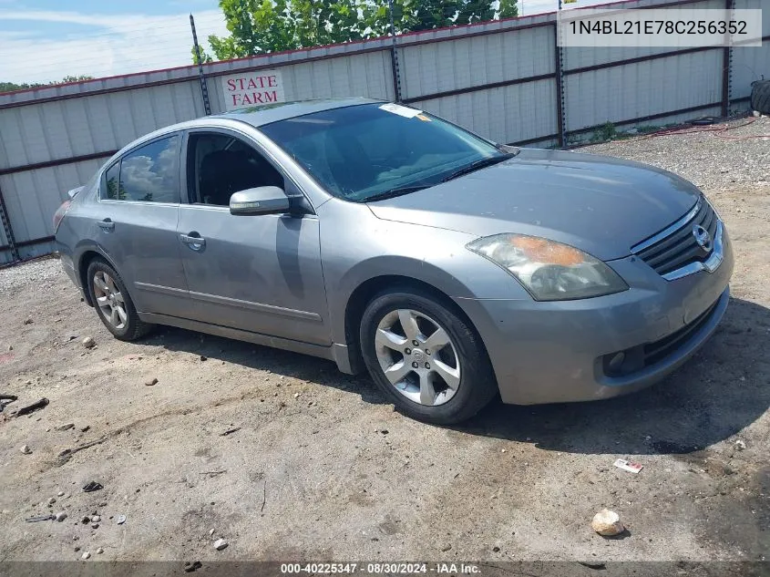 2008 Nissan Altima 3.5 Sl VIN: 1N4BL21E78C256352 Lot: 40225347