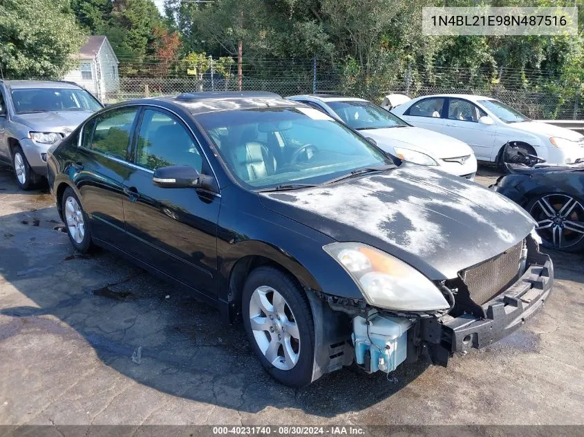 2008 Nissan Altima 3.5 Sl VIN: 1N4BL21E98N487516 Lot: 40231740