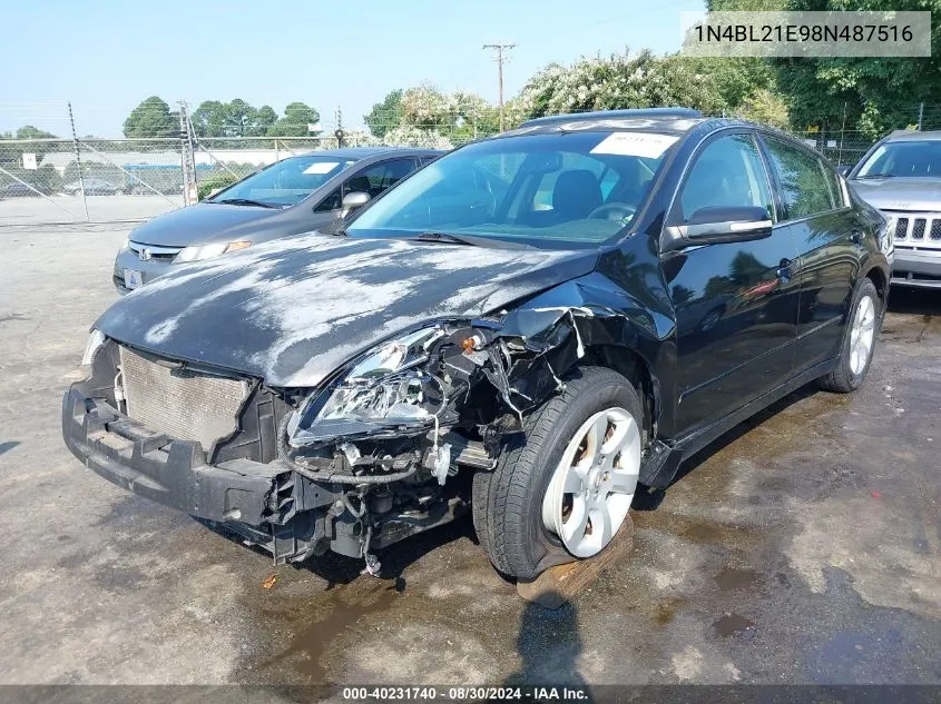 2008 Nissan Altima 3.5 Sl VIN: 1N4BL21E98N487516 Lot: 40231740