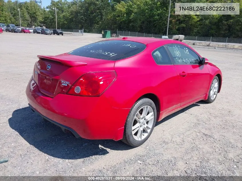 1N4BL24E68C222186 2008 Nissan Altima 3.5 Se