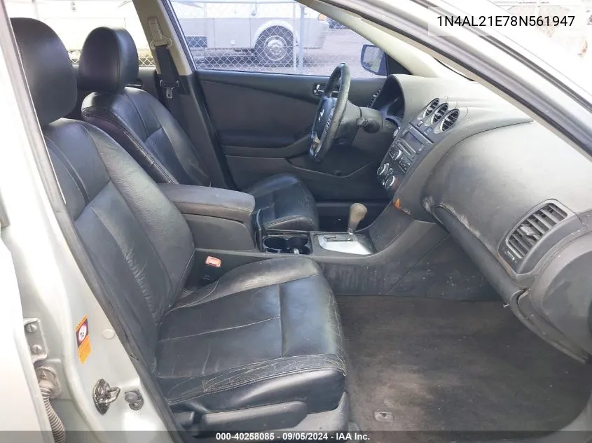 1N4AL21E78N561947 2008 Nissan Altima 2.5 S