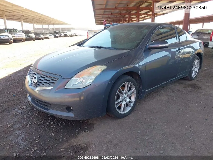 2008 Nissan Altima 3.5 Se VIN: 1N4BL24E98C230850 Lot: 40262698