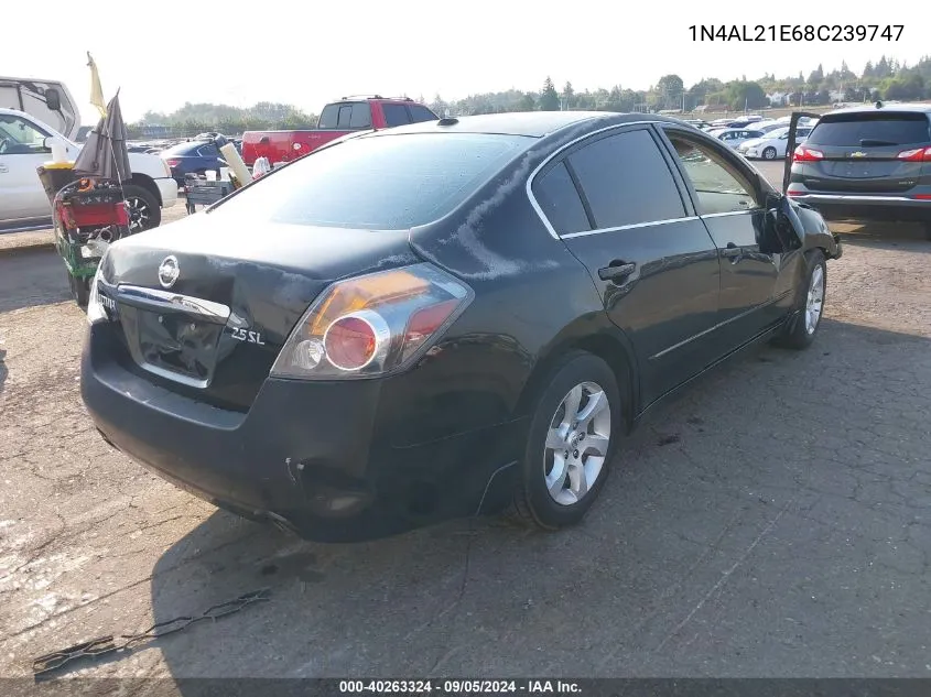 1N4AL21E68C239747 2008 Nissan Altima 2.5/2.5S