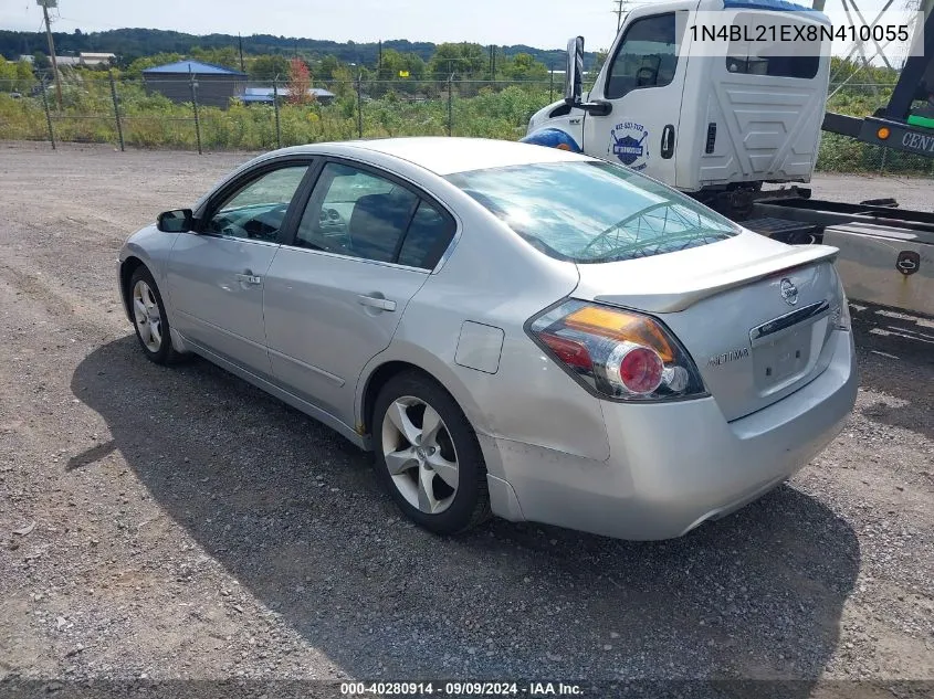 1N4BL21EX8N410055 2008 Nissan Altima 3.5 Se