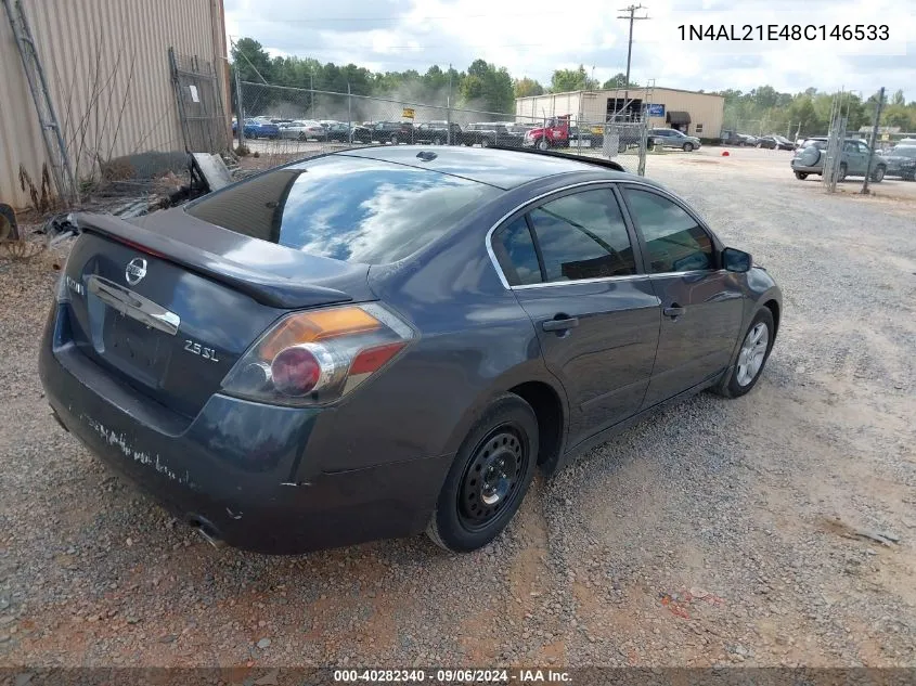 1N4AL21E48C146533 2008 Nissan Altima 2.5 S