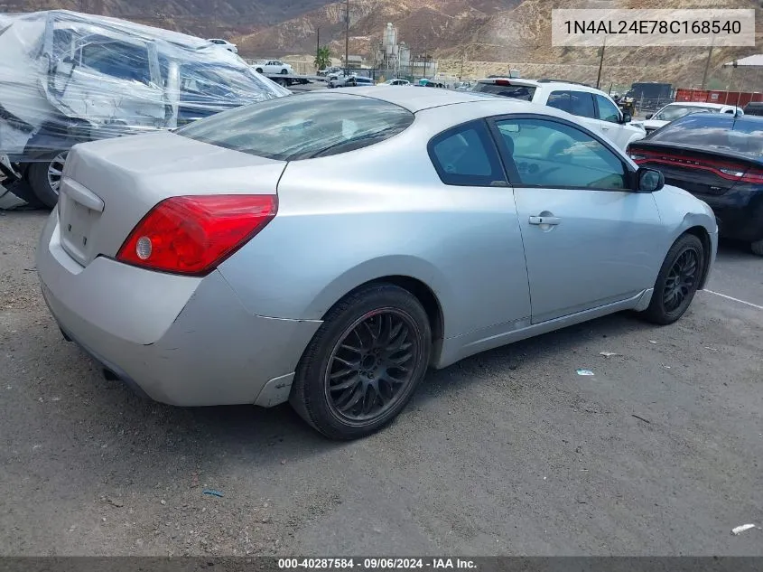 1N4AL24E78C168540 2008 Nissan Altima 2.5 S