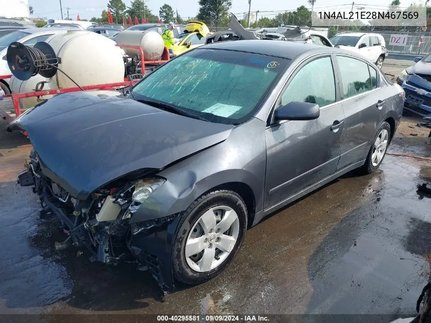 1N4AL21E28N467569 2008 Nissan Altima 2.5 S