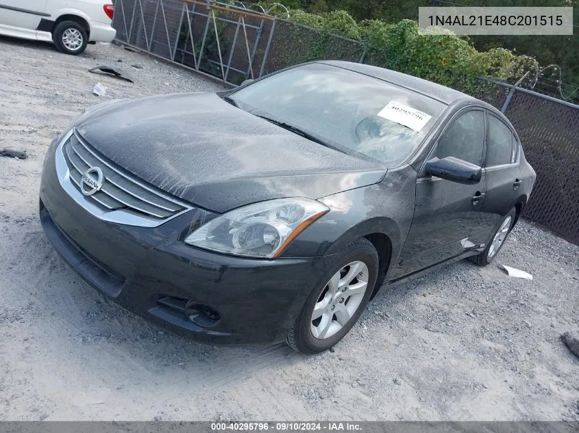 2008 Nissan Altima 2.5 S VIN: 1N4AL21E48C201515 Lot: 40295796