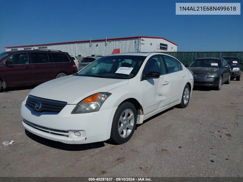 1N4AL21E68N499618 2008 Nissan Altima 2.5 S