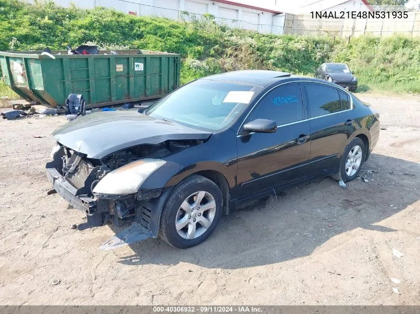 1N4AL21E48N531935 2008 Nissan Altima 2.5/2.5S