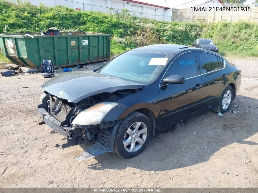 1N4AL21E48N531935 2008 Nissan Altima 2.5/2.5S