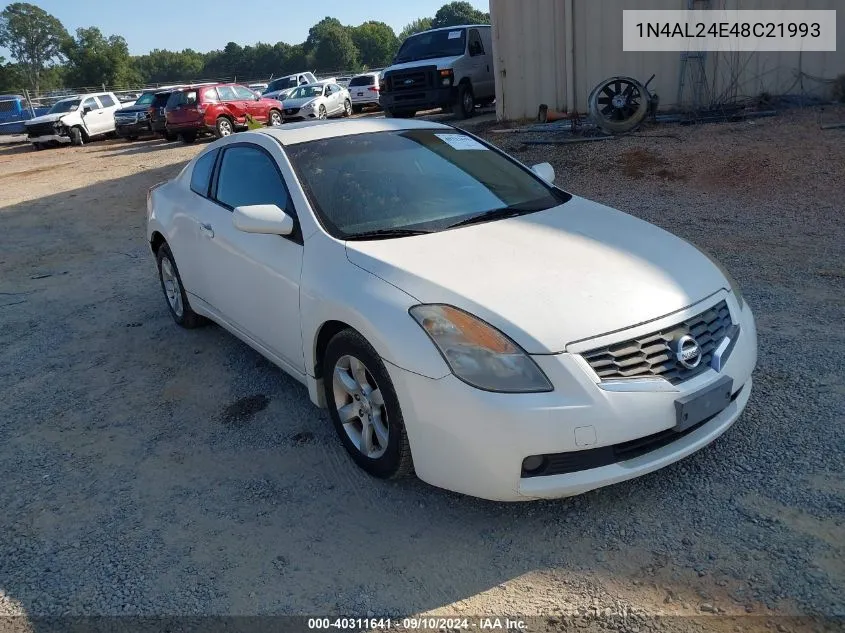 2008 Nissan Altima 2.5S VIN: 1N4AL24E48C21993 Lot: 40311641