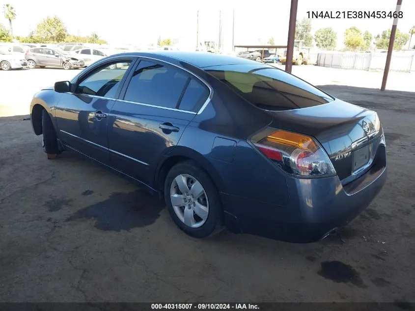 1N4AL21E38N453468 2008 Nissan Altima 2.5 S