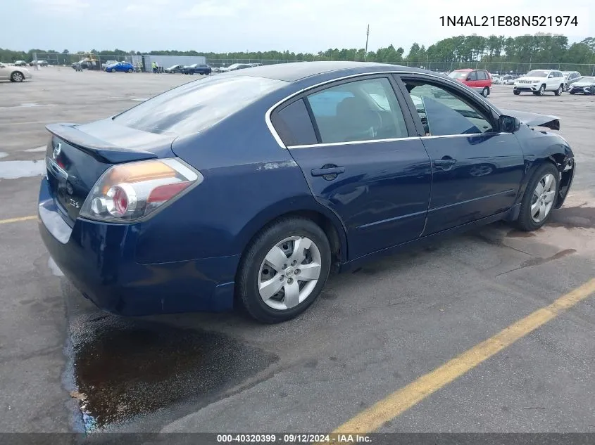 1N4AL21E88N521974 2008 Nissan Altima 2.5 S