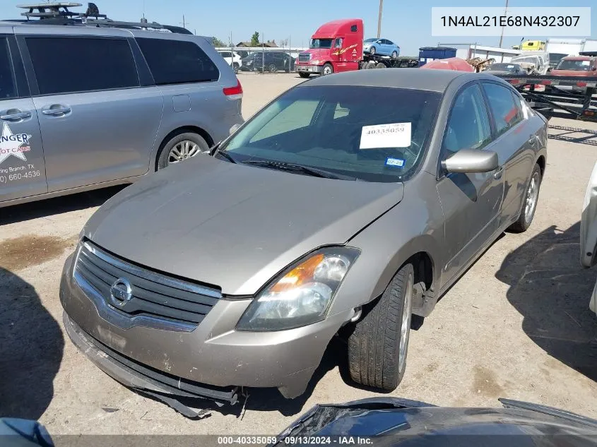 1N4AL21E68N432307 2008 Nissan Altima 2.5/2.5S