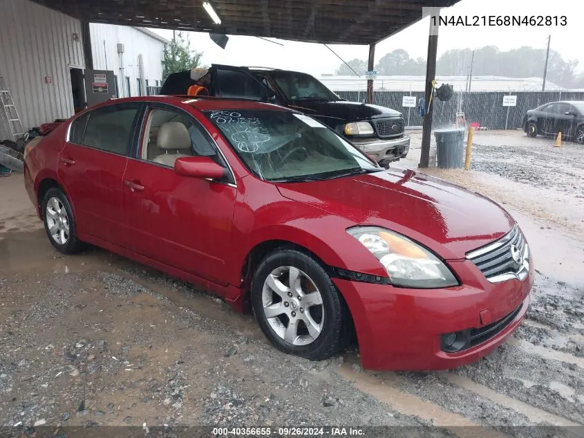 2008 Nissan Altima 2.5 S VIN: 1N4AL21E68N462813 Lot: 40356655