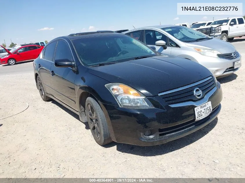 1N4AL21E08C232776 2008 Nissan Altima 2.5 S