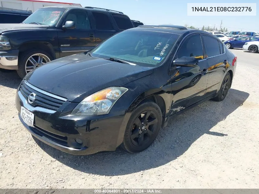 1N4AL21E08C232776 2008 Nissan Altima 2.5 S