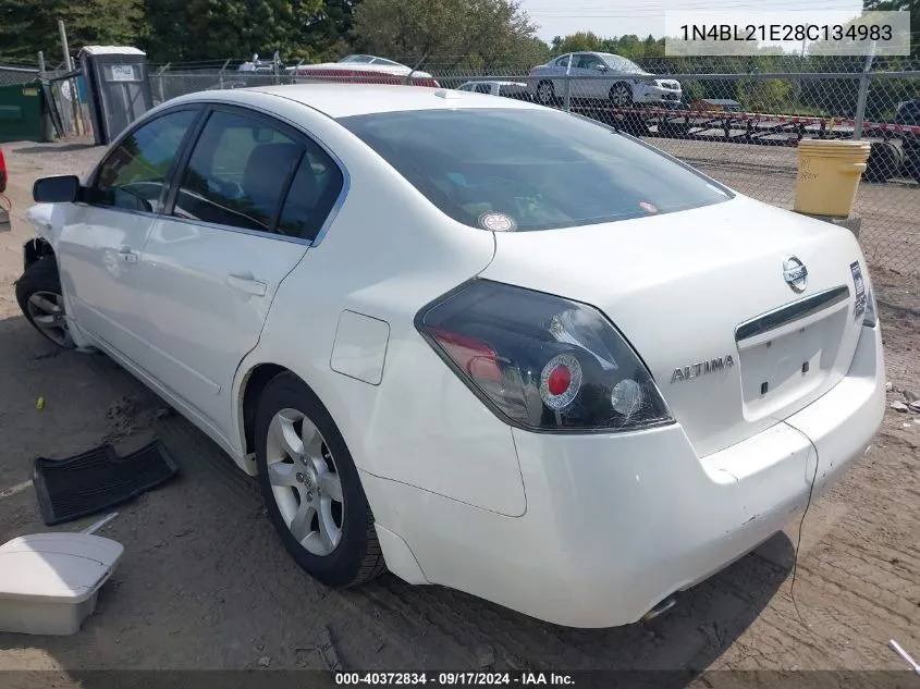 2008 Nissan Altima 3.5 Sl VIN: 1N4BL21E28C134983 Lot: 40372834