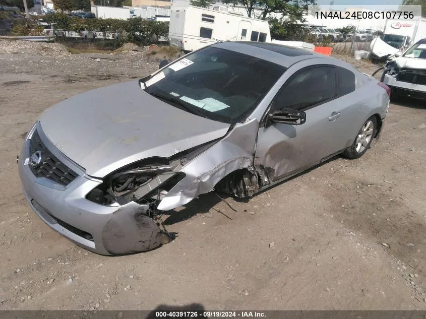 1N4AL24E08C107756 2008 Nissan Altima 2.5 S