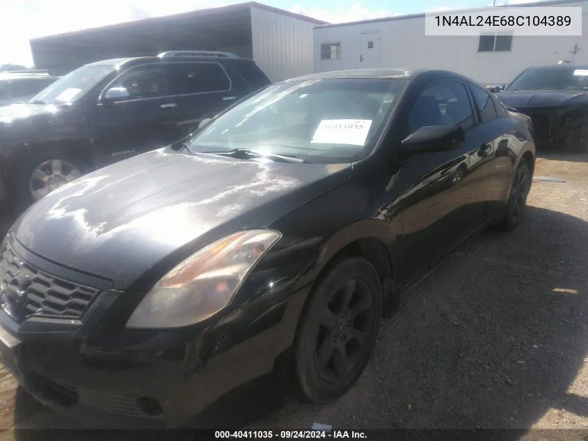 1N4AL24E68C104389 2008 Nissan Altima 2.5 S