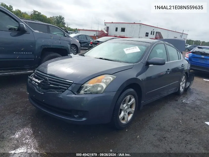 1N4AL21E08N559635 2008 Nissan Altima 2.5 S