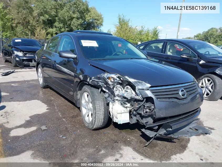 1N4AL21E58C139168 2008 Nissan Altima 2.5 S