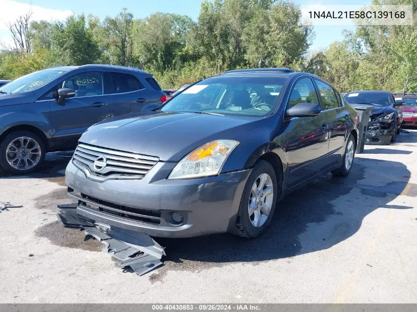 1N4AL21E58C139168 2008 Nissan Altima 2.5 S