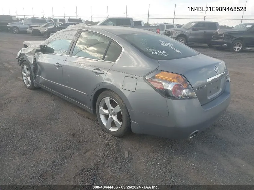 2008 Nissan Altima 3.5 Se VIN: 1N4BL21E98N468528 Lot: 40444486