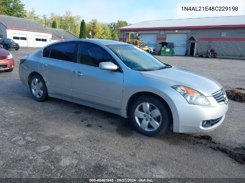 1N4AL21E48C229198 2008 Nissan Altima 2.5 S