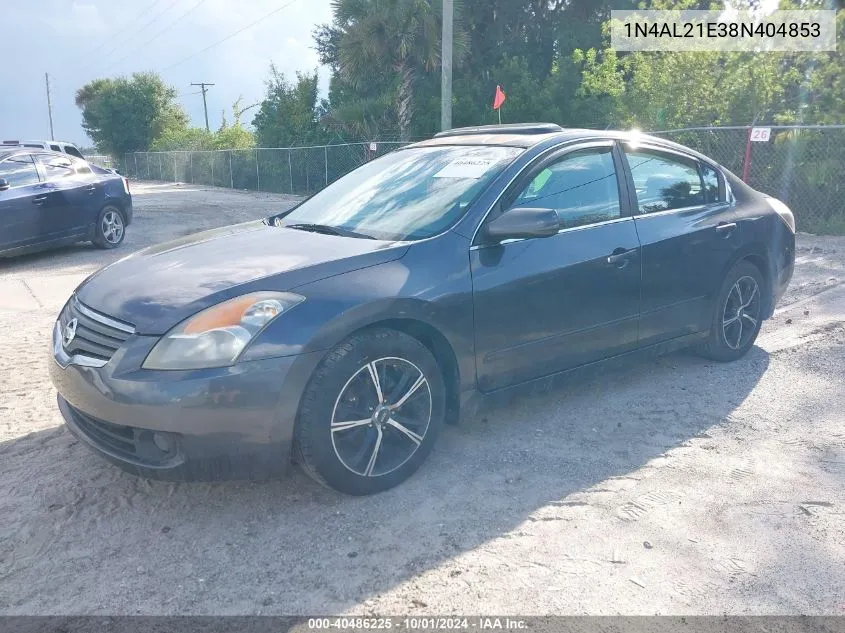 1N4AL21E38N404853 2008 Nissan Altima 2.5/2.5S