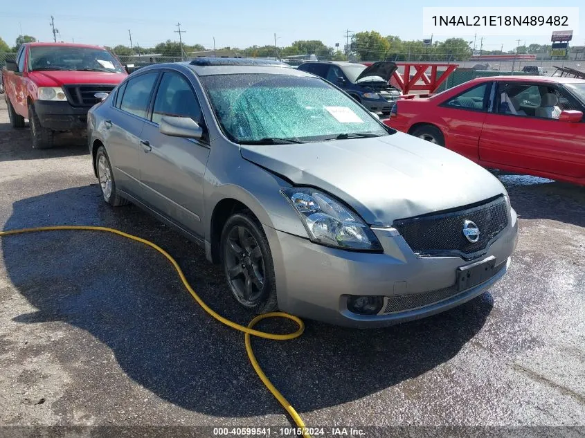 2008 Nissan Altima 2.5 S VIN: 1N4AL21E18N489482 Lot: 40599541