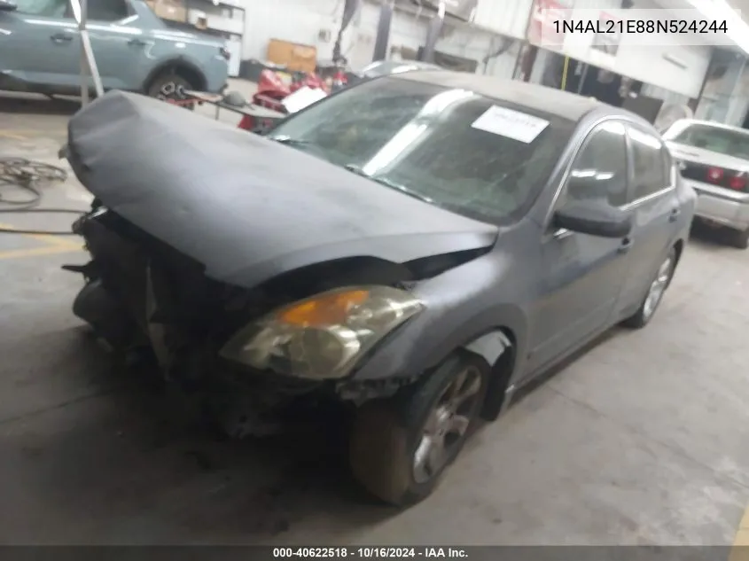 2008 Nissan Altima 2.5/2.5S VIN: 1N4AL21E88N524244 Lot: 40622518