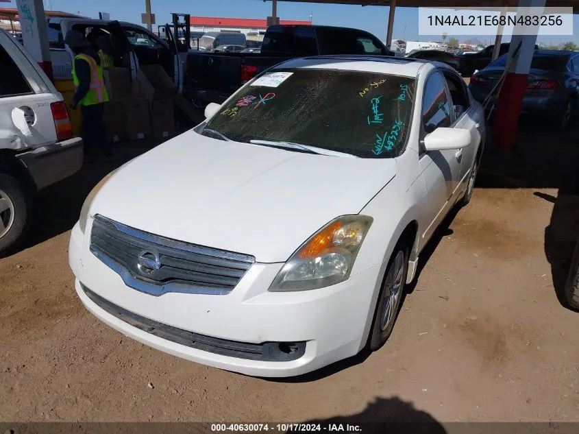 2008 Nissan Altima 2.5 S VIN: 1N4AL21E68N483256 Lot: 40630074