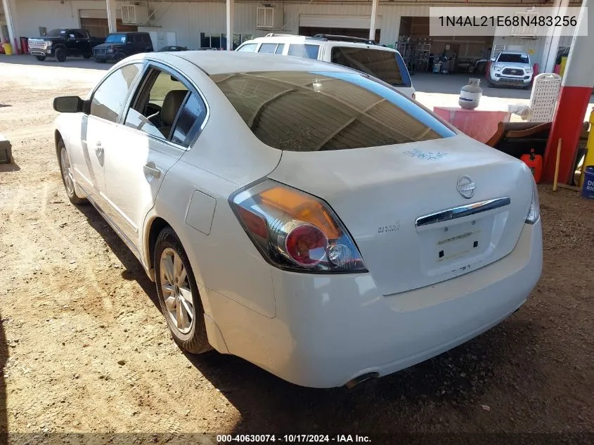 2008 Nissan Altima 2.5 S VIN: 1N4AL21E68N483256 Lot: 40630074