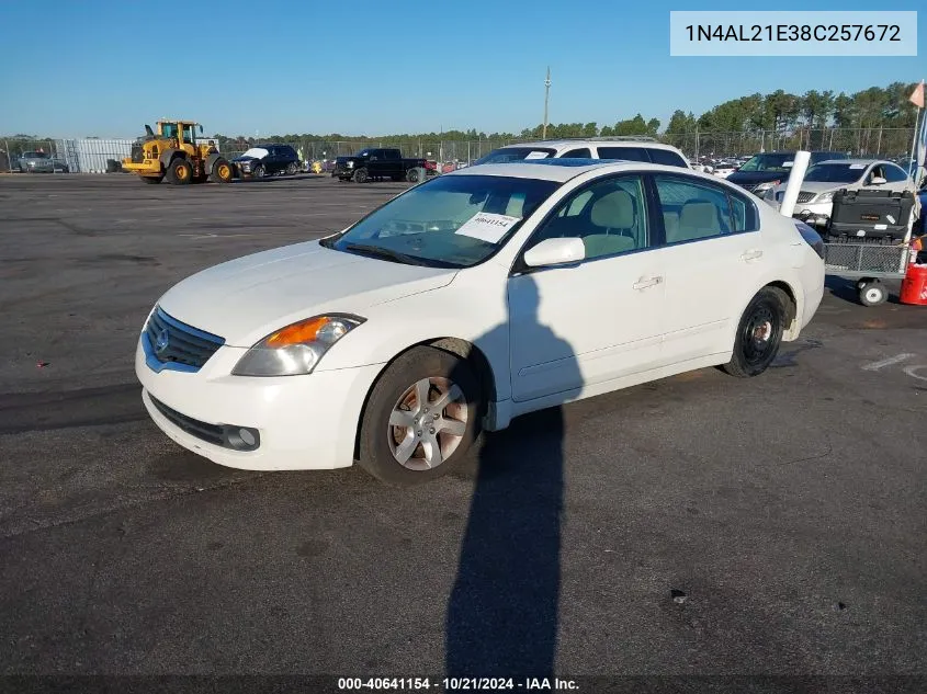 1N4AL21E38C257672 2008 Nissan Altima 2.5 S