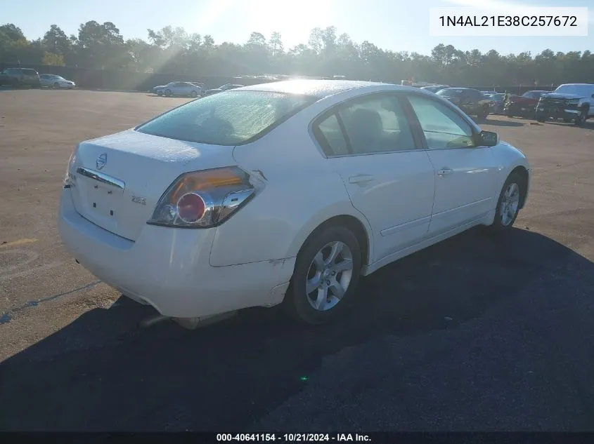 1N4AL21E38C257672 2008 Nissan Altima 2.5 S