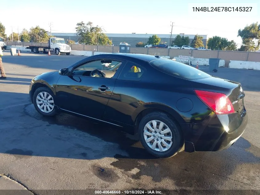 2008 Nissan Altima 3.5 Se VIN: 1N4BL24E78C145327 Lot: 40646668