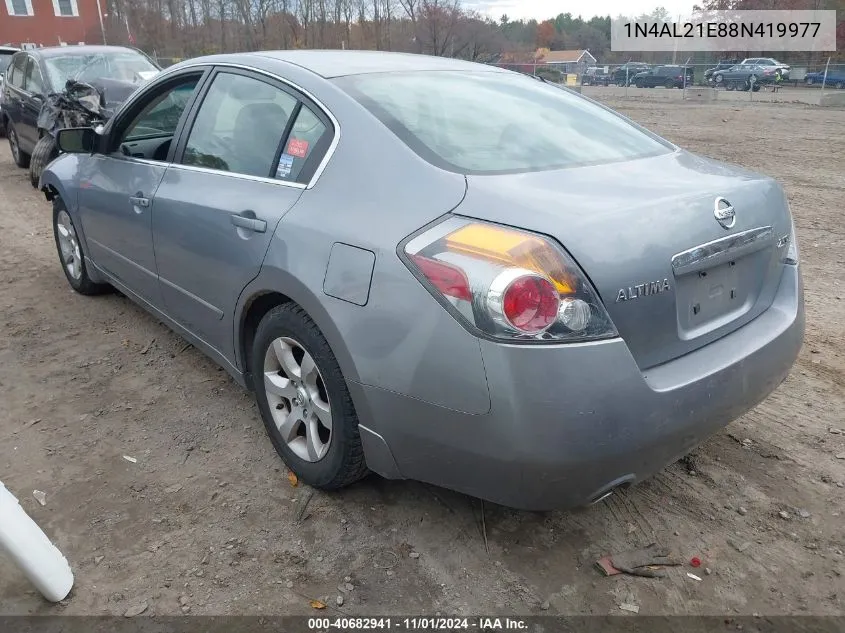 1N4AL21E88N419977 2008 Nissan Altima 2.5 S