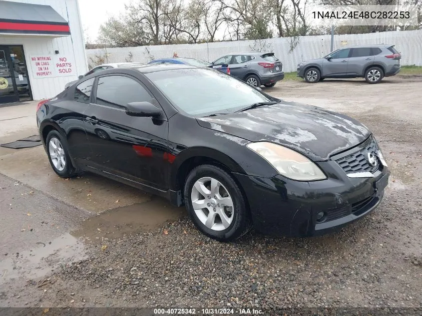 2008 Nissan Altima 2.5 S VIN: 1N4AL24E48C282253 Lot: 40725342