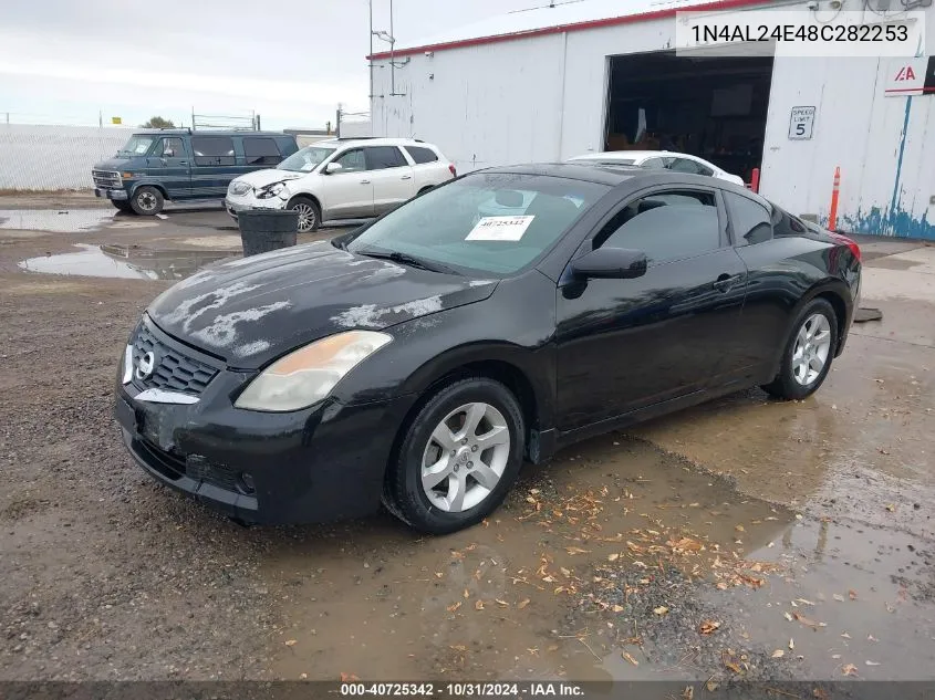 2008 Nissan Altima 2.5 S VIN: 1N4AL24E48C282253 Lot: 40725342