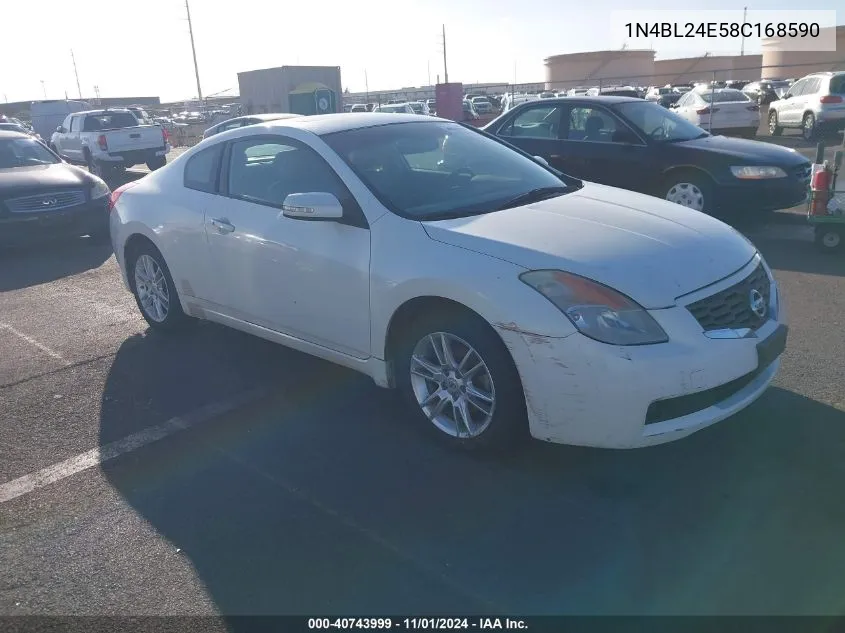 2008 Nissan Altima 3.5 Se VIN: 1N4BL24E58C168590 Lot: 40743999