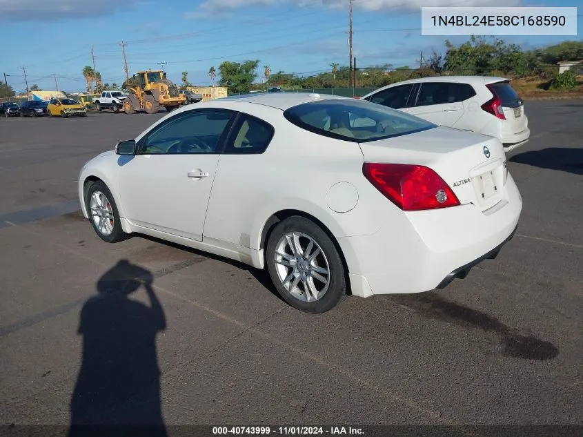 2008 Nissan Altima 3.5 Se VIN: 1N4BL24E58C168590 Lot: 40743999