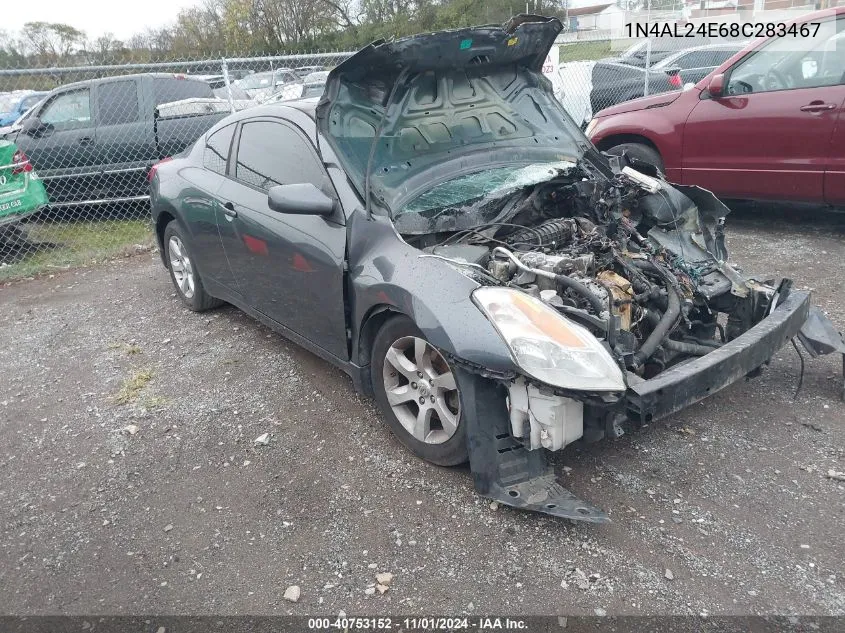 2008 Nissan Altima 2.5 S VIN: 1N4AL24E68C283467 Lot: 40753152